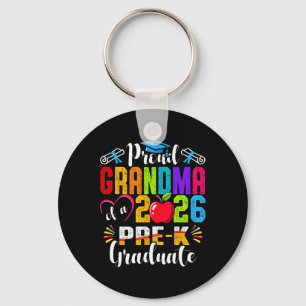 Proud Grandma Of 2026 Pre-k Graduate Mothers Day G Key Ring