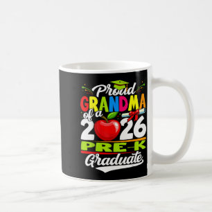 Proud grandma of 2026 pre-k graduate mothers dayPr Coffee Mug