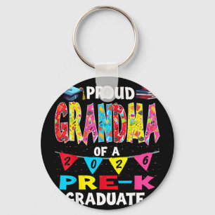 Proud grandma of 2026 pre-k graduate mothers dayPr Key Ring