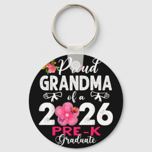 Proud grandma of 2026 pre-k graduate mothers dayPr Key Ring