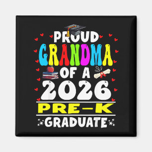 Proud grandma of 2026 pre-k graduate mothers dayPr Magnet