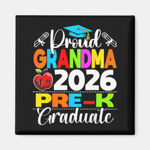 Proud grandma of 2026 pre-k graduate mothers dayPr Magnet