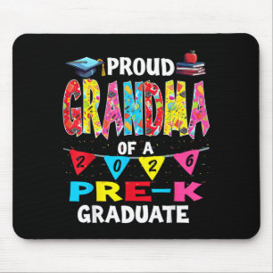 Proud grandma of 2026 pre-k graduate mothers dayPr Mouse Mat