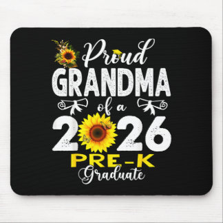 Proud grandma of 2026 pre-k graduate mothers dayPr Mouse Mat