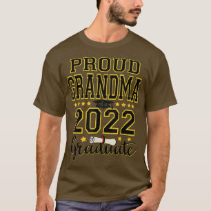 Proud Grandma Of A 2022 Graduate Graduation T-Shirt