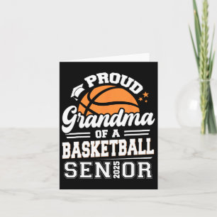 Proud Grandma Of A 2025 Senior Sketll Graduation  Card