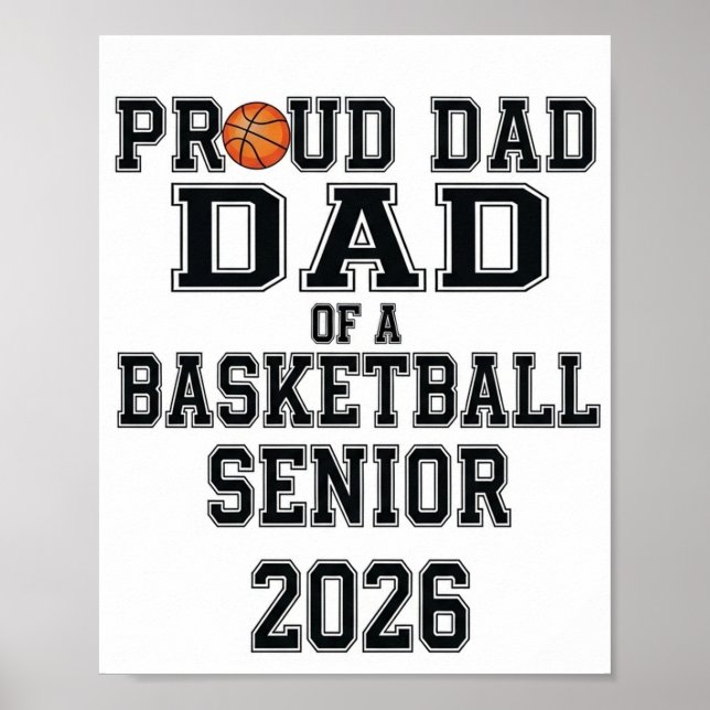 Proud Grandma of a 2026 Football Senior Class Poster (Front)