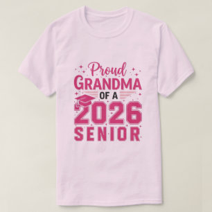 Proud Grandma of a 2026 Football Senior Class T-Shirt
