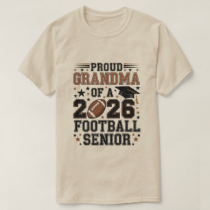 Proud Grandma of a 2026 Football Senior Class T-Shirt