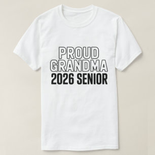 Proud Grandma of a 2026 Football Senior Class T-Shirt