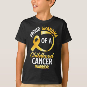 Proud Grandma Of A Childhood Cancer Warrior T-Shirt