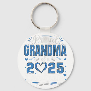 Proud Grandma Of A Cl Of 2025 Graduate 25 Senior G Key Ring