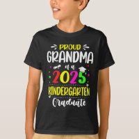 Proud Grandma Of A Cl Of 2025 Kindergarten Graduat