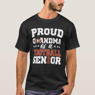 Proud Grandma of a football senior 2026 graduation T-Shirt