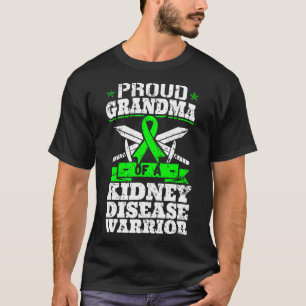 Proud Grandma Of A Kidney Disease Warrior Renal Aw T-Shirt