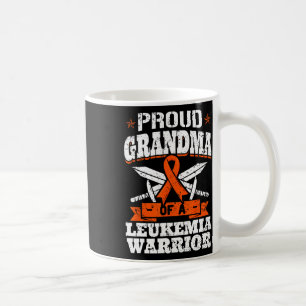 Proud Grandma Of A Leukaemia Warrior Abuelo Awaren Coffee Mug