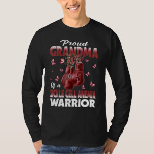 Proud Grandma Of A Sickle Cell Anemia Warrior Awar T-Shirt