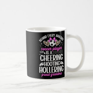 Proud Grandma Of A Soccer Player Grandmother Socce Coffee Mug