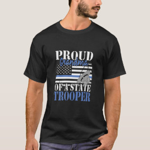 Proud Grandma of a State Trooper Police Officer Gr T-Shirt