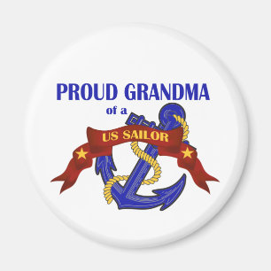 Proud Grandma of a US Sailor Magnet