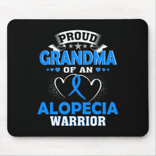 PROUD GRANDMA OF AN ALOPECIA WARRIOR MOUSE MAT