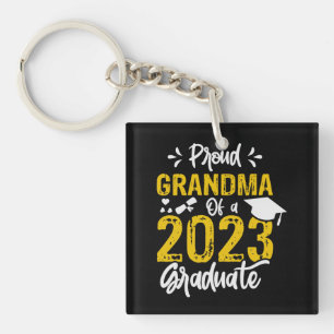 Proud Grandma Of Graduate 2023 Key Ring