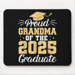 Proud Grandma Of The 2025 Graduate Graduation Gran Mouse Mat