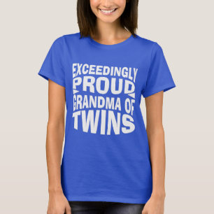 proud grandma of twins T-Shirt