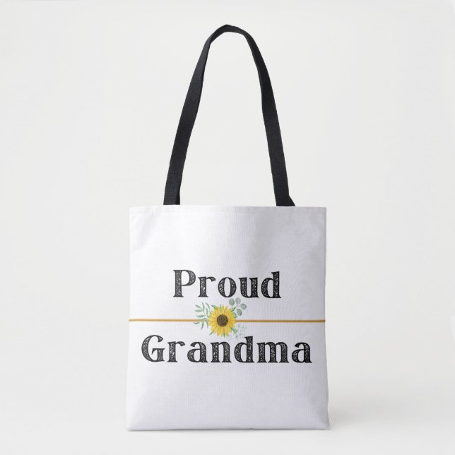 PROUD GRANDMA - Tote Bag (Front)