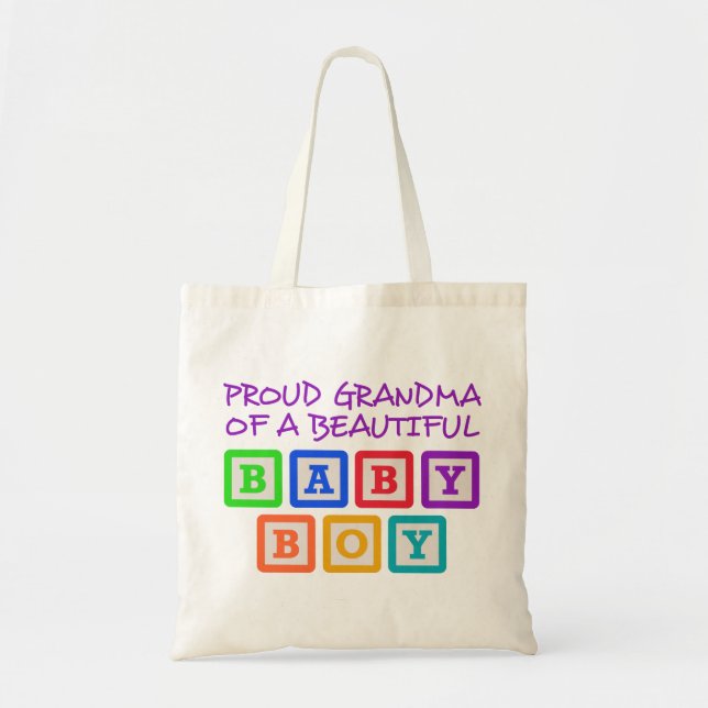 Proud Grandma Tote Bag (Front)