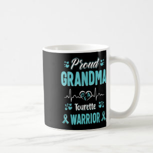 Proud Grandma Tourette Syndrome Warrior Awareness Coffee Mug