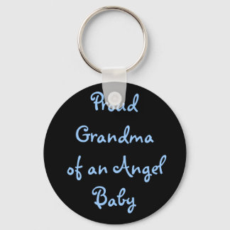 Proud Grandmaof an Angel Baby Key Ring