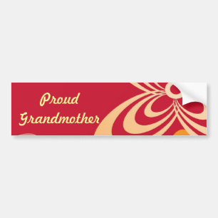 Proud Grandmother Bumper Sticker