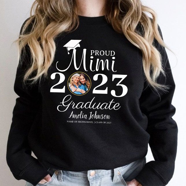 Proud Grandmother of the Graduate | Mimi 1 Photo T-Shirt (Proud Grandmother of the Graduate)