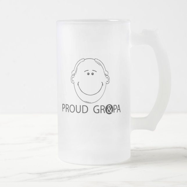 Proud Grandpa Frosted Mug (Right)