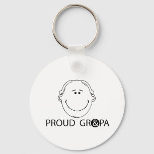 Proud Grandpa Key Ring