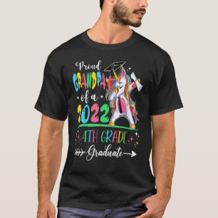 Proud Grandpa Of A Class Of 2022 4th Grade Graduat T-Shirt