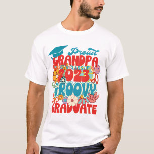 Proud GRANDPA of a Class of 2023 Graduate Retro T-Shirt