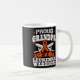 Proud Grandpa Of A Leukaemia Warrior Abuelo Awaren Coffee Mug