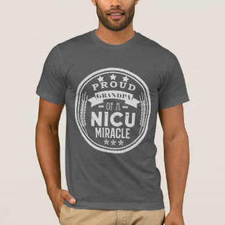 Proud Grandpa of a NICU Miracle T-Shirt