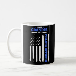 Proud Grandpa of a Police Officer Coffee Mug