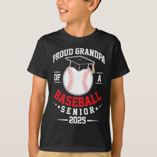 Proud Grandpa Of A Sell Senior Cl Of 2025 Graduati T-Shirt