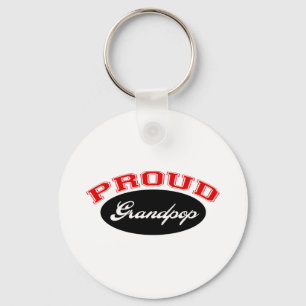 Proud Grandpop Key Ring