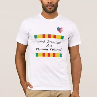 Proud Grandson Vietnam Veteran T-Shirt