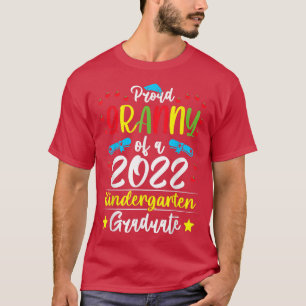 Proud Granny Of A 2022 Kindergarten Graduate T-Shi T-Shirt