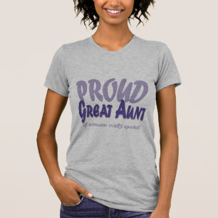 Proud Great Aunt - Personalise It T-Shirt