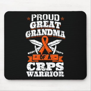 Proud Great Grandma Of A CRPS Warrior RSD Awarenes Mouse Mat