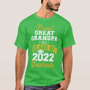 Proud great grandpa class of 2022 graduate senior T-Shirt