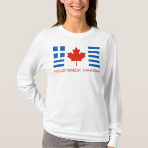 Proud Greek Canadian T-Shirt