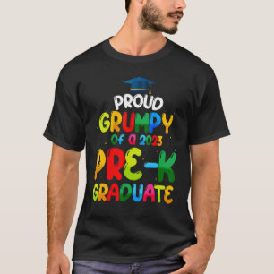 Proud Grumpy of Preschool Graduate 2023 Pre-K Grad T-Shirt